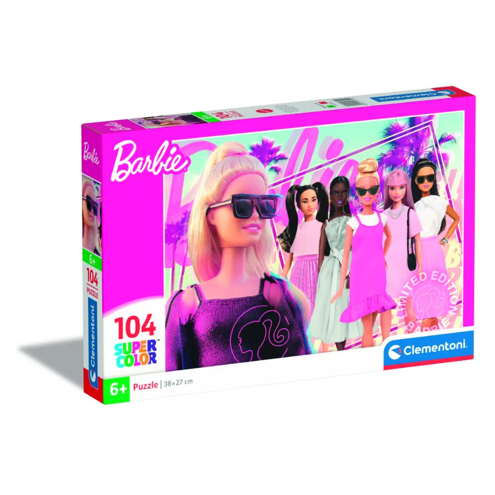 Clementoni Puzzle Barbie Fashion 104 Pcs