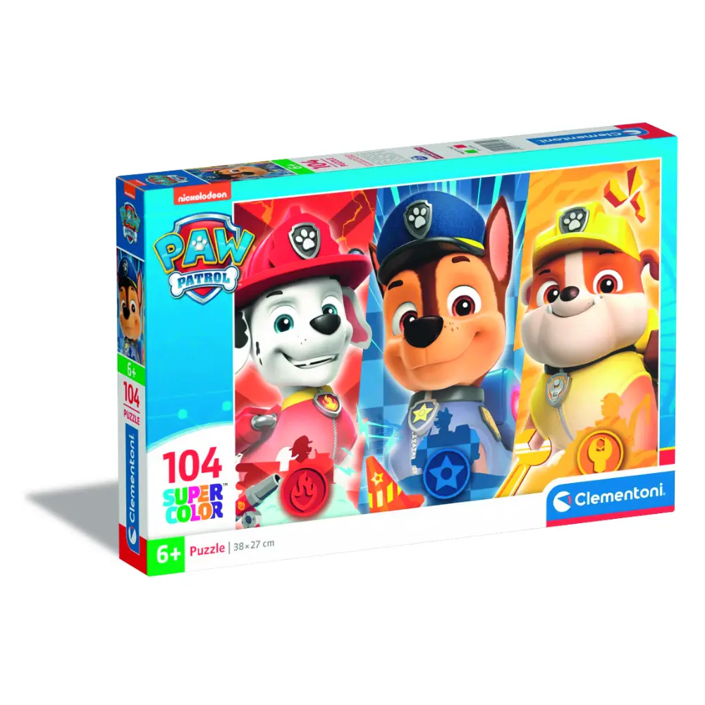 Clementoni Puzzle Pawpatrol Heroes  104pcs