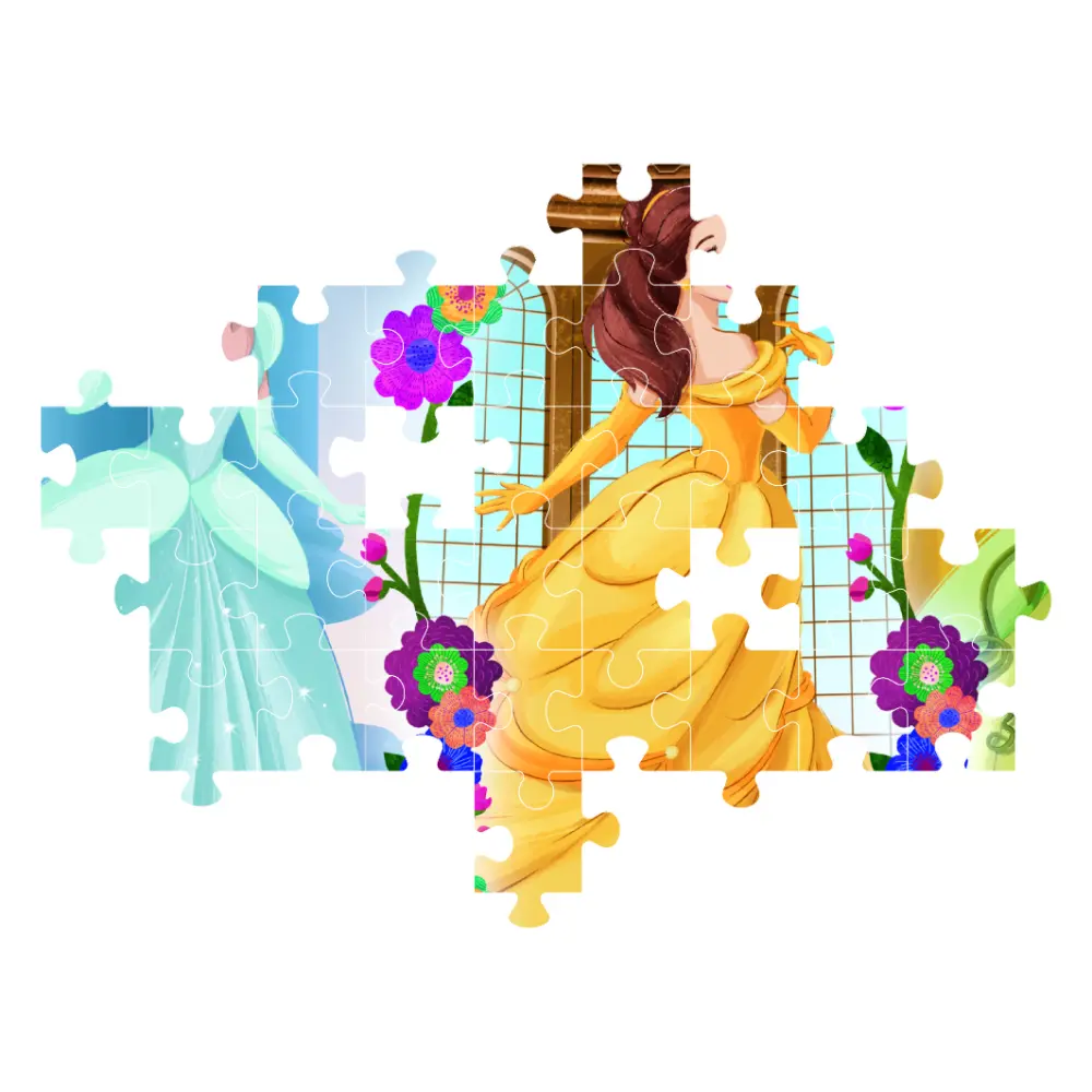 Clementoni Puzzle Disney Princess Gown 104pcs