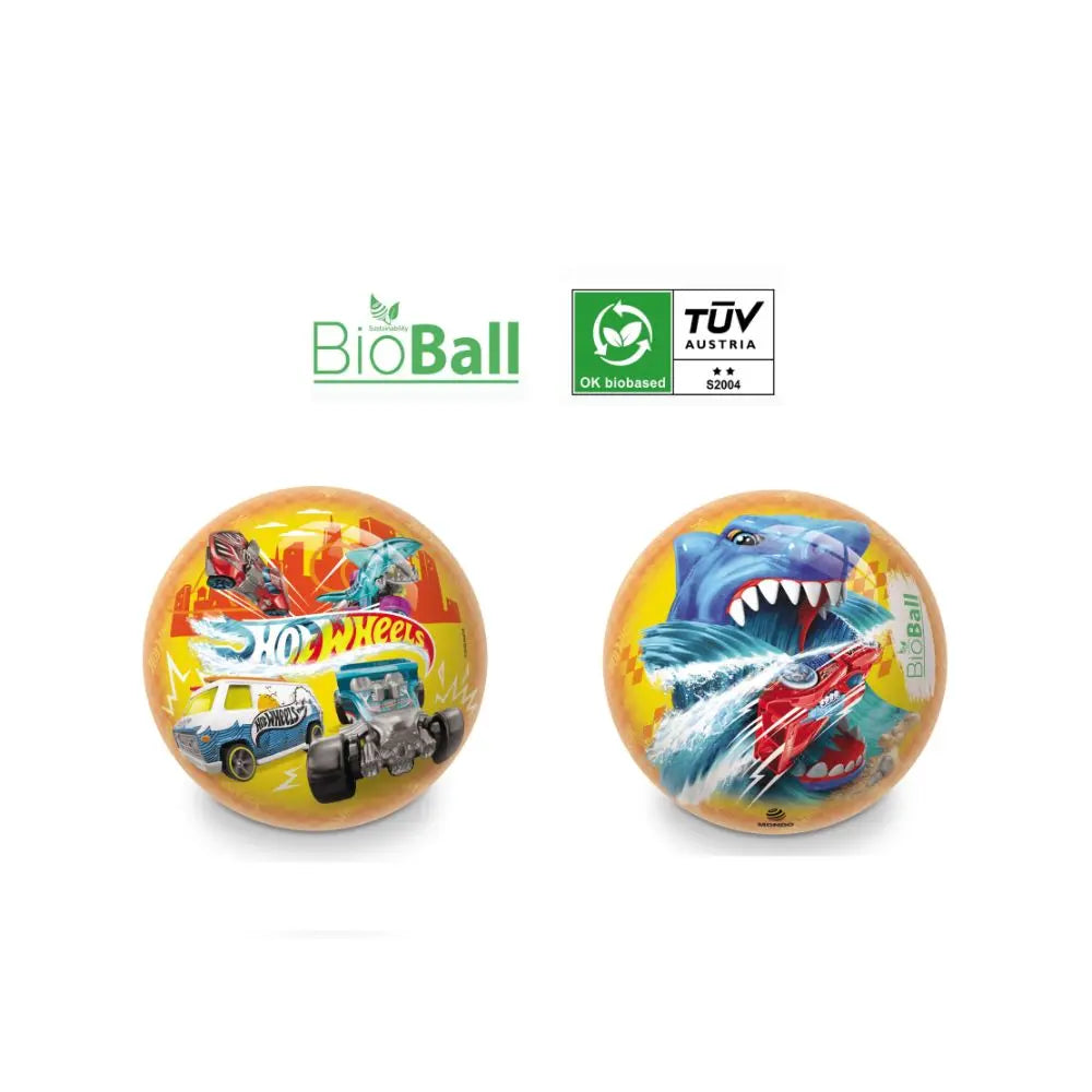 كرة Mondo BioBall Hot Wheels - ٢٣ سم