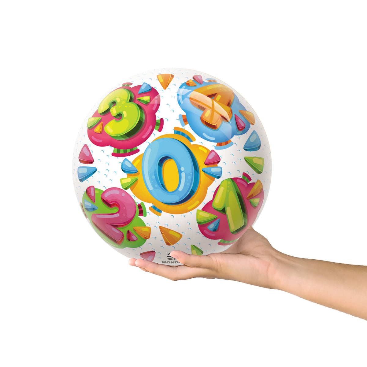 Mondo Eco Friendly Inflatable PVC Ball Numbers 23cm