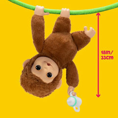 Littlelivepets Mb Monkey Plush S/Pk Battery Operated