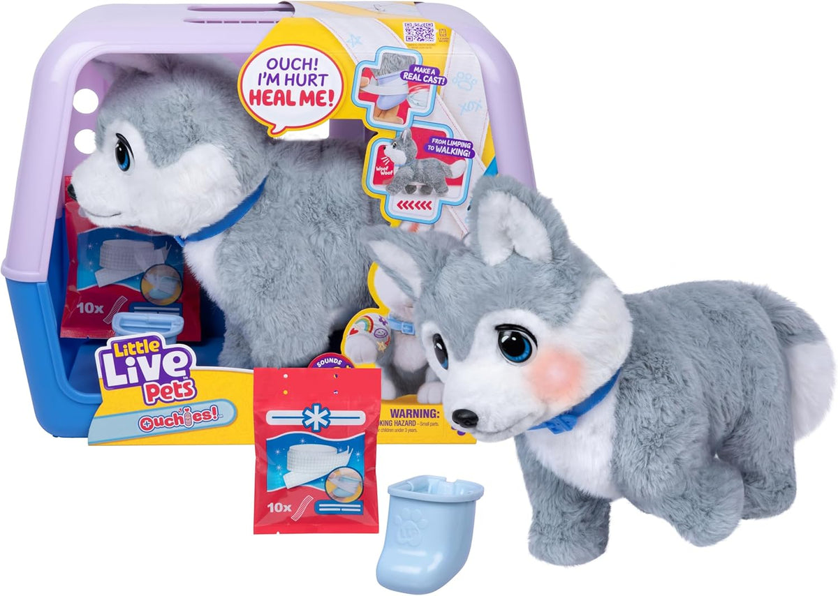 Little Live Pets Ouchies – Aspen the Husky Puppy
