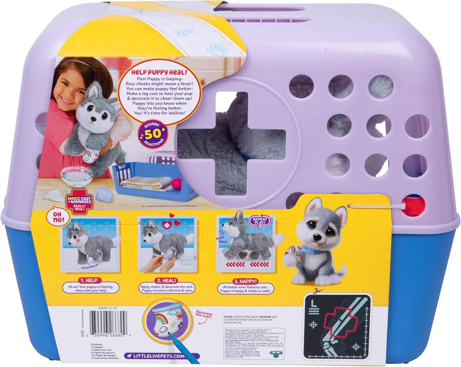 Little Live Pets Ouchies – Aspen the Husky Puppy