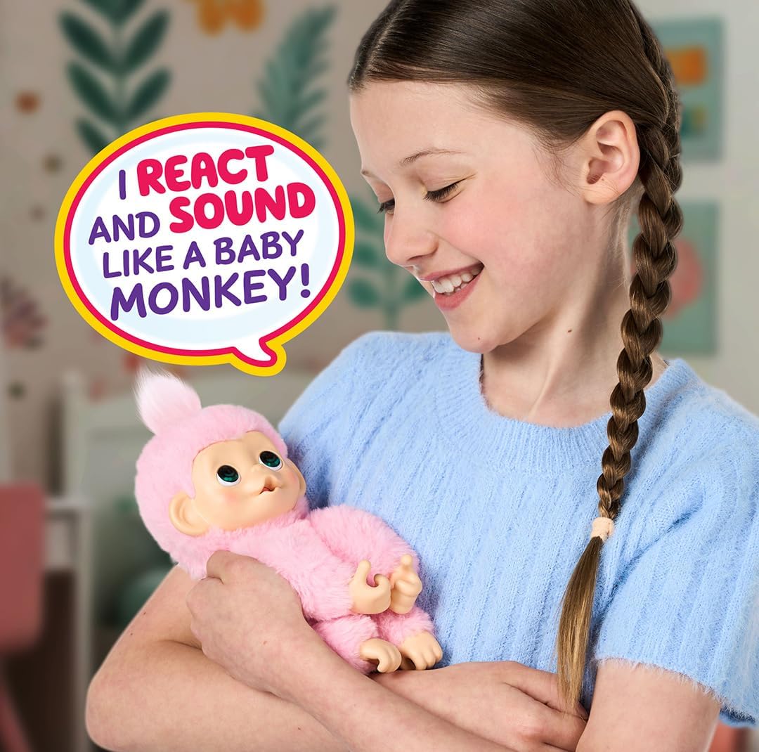 Little Live Pets My Baby Monkey صغير Pack Luna
