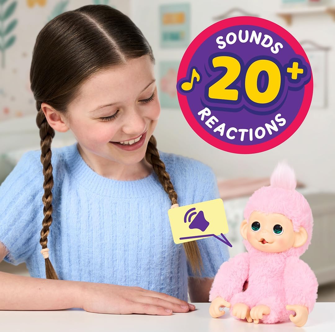 Little Live Pets My Baby Monkey صغير Pack Luna