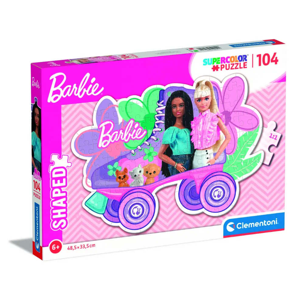 Clementoni Puzzle Barbie and Skate 104-piece