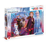 Clementoni أحجية Disney Frozen ١٠٤-قطعة