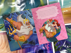 Disney The Little Mermaid Busy Books Storybook with Figurines and Playmat for Kids