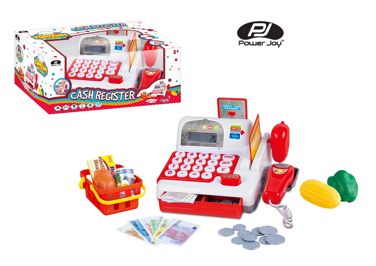 Power Joy Yumyum Cash Register Battery Operated