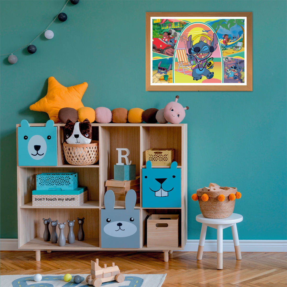 Clementoni Disney Stitch 180-pieces Puzzle for Kids 48.5 x 33.5 cm