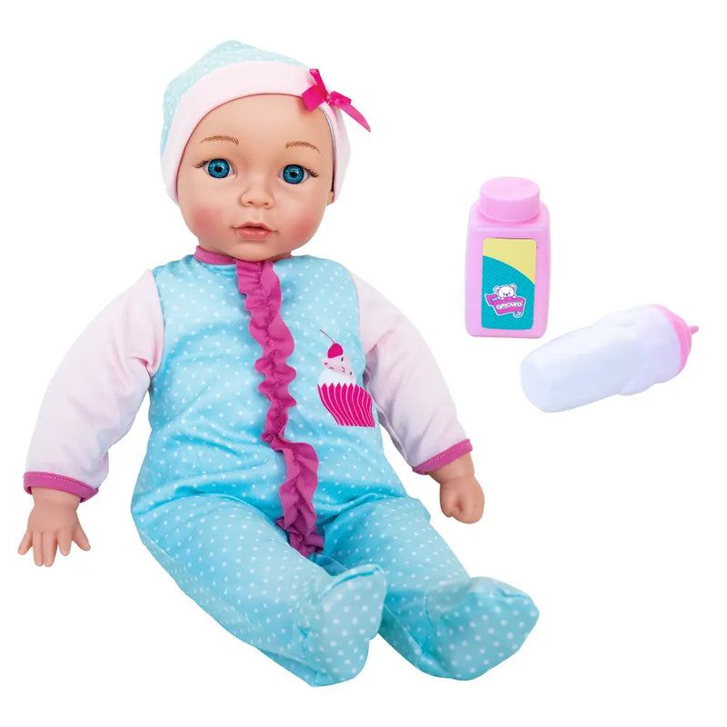 Hayati Baby Amoura Cuddle Baby Doll Battery Operated 19 Inch