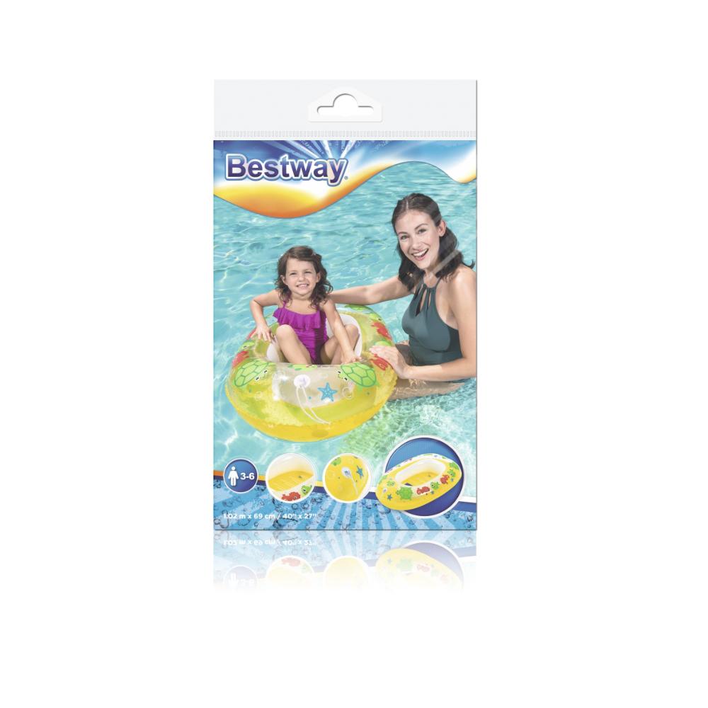 Bestway Boat Kiddie Raft 102x69cm