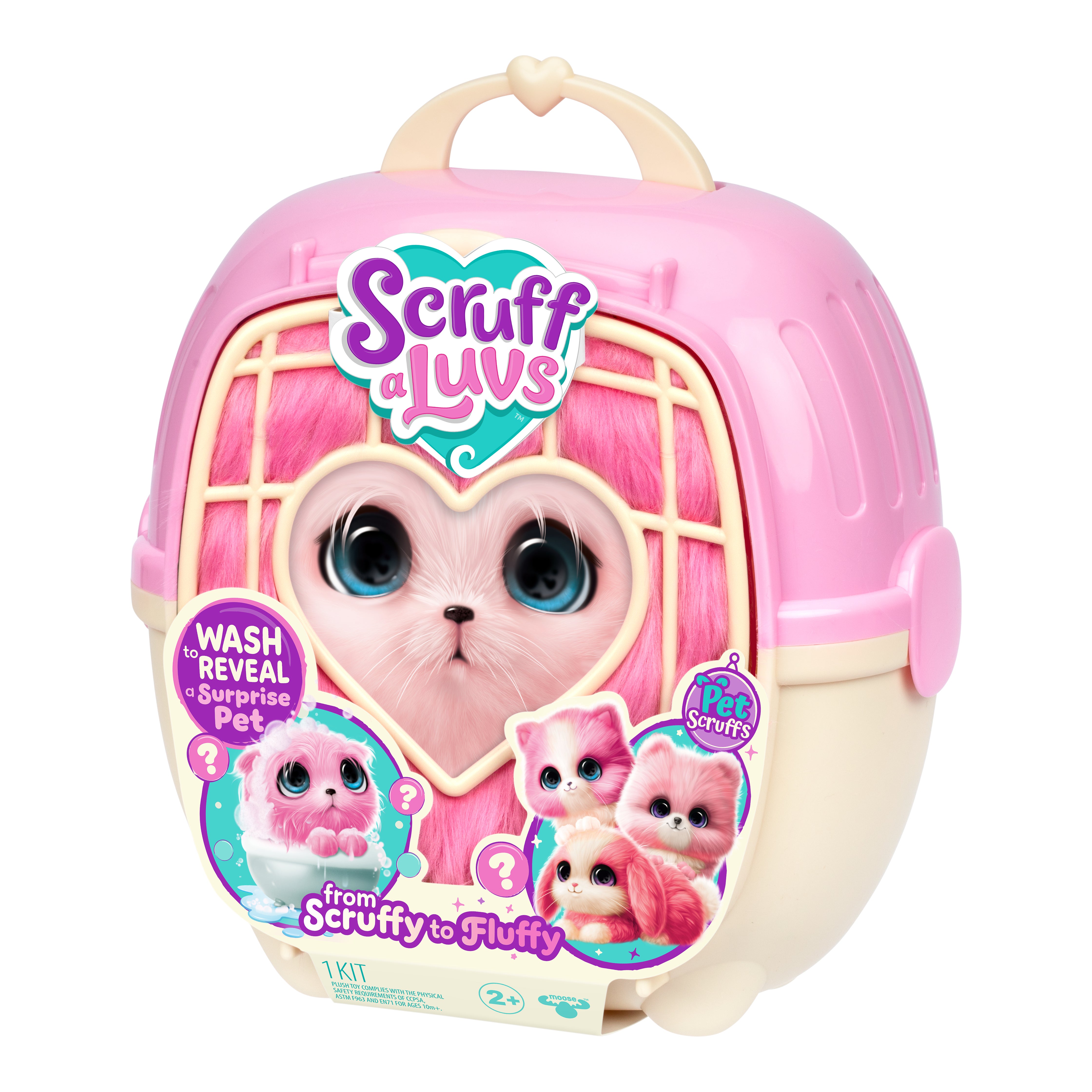 Scruff A Luvs Pet Pink Single Pack