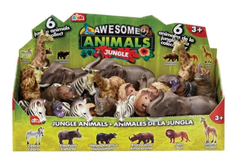 Addo Awesome Animals Jungle 6 Assorted Figure - Sold Each Separately