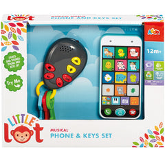 Little Lot Musical Phone & Keys Batery Operated