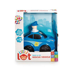 Little Lot Press  & Go Vehicle Police Car