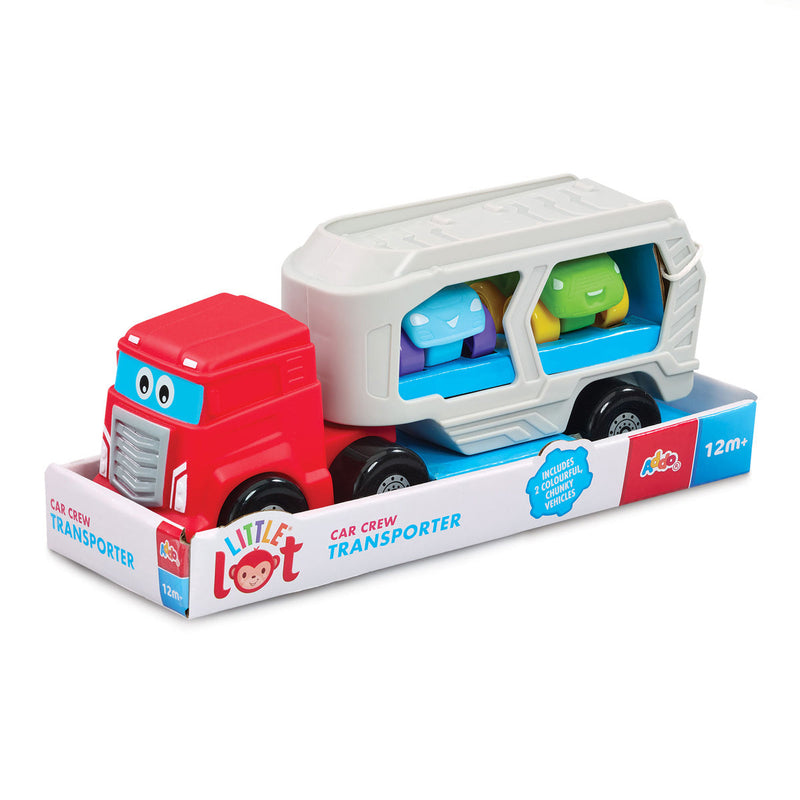 Little Lot Mini Vehicle Transporter Toddler Toy for Ages 1-3