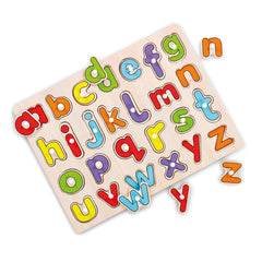 Woodlets Lift & Look Alphabet Puzzle 26-pieces