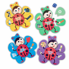 Addo Games Build A Ladybird Mini Card - Sold each separately