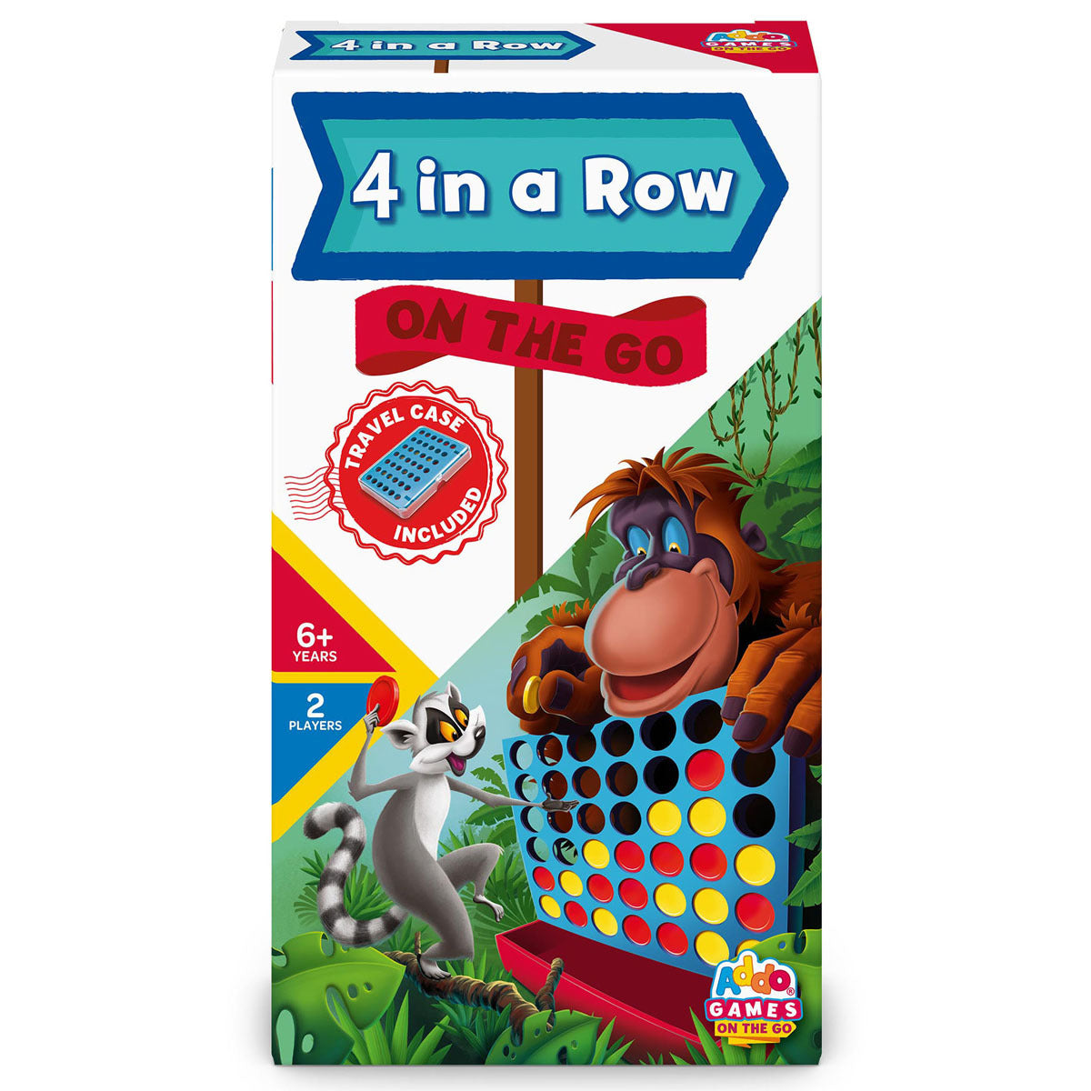 ألعاب لوحية - Addo Games Travel Games ٤ In A Row