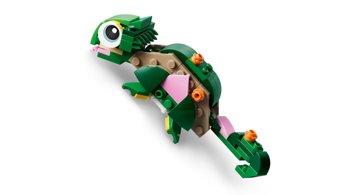 Lego Creator Turtle مع Water Lily Flower Nature Themed مجموعة بناء