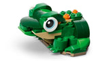 Lego Creator Turtle مع Water Lily Flower Nature Themed مجموعة بناء