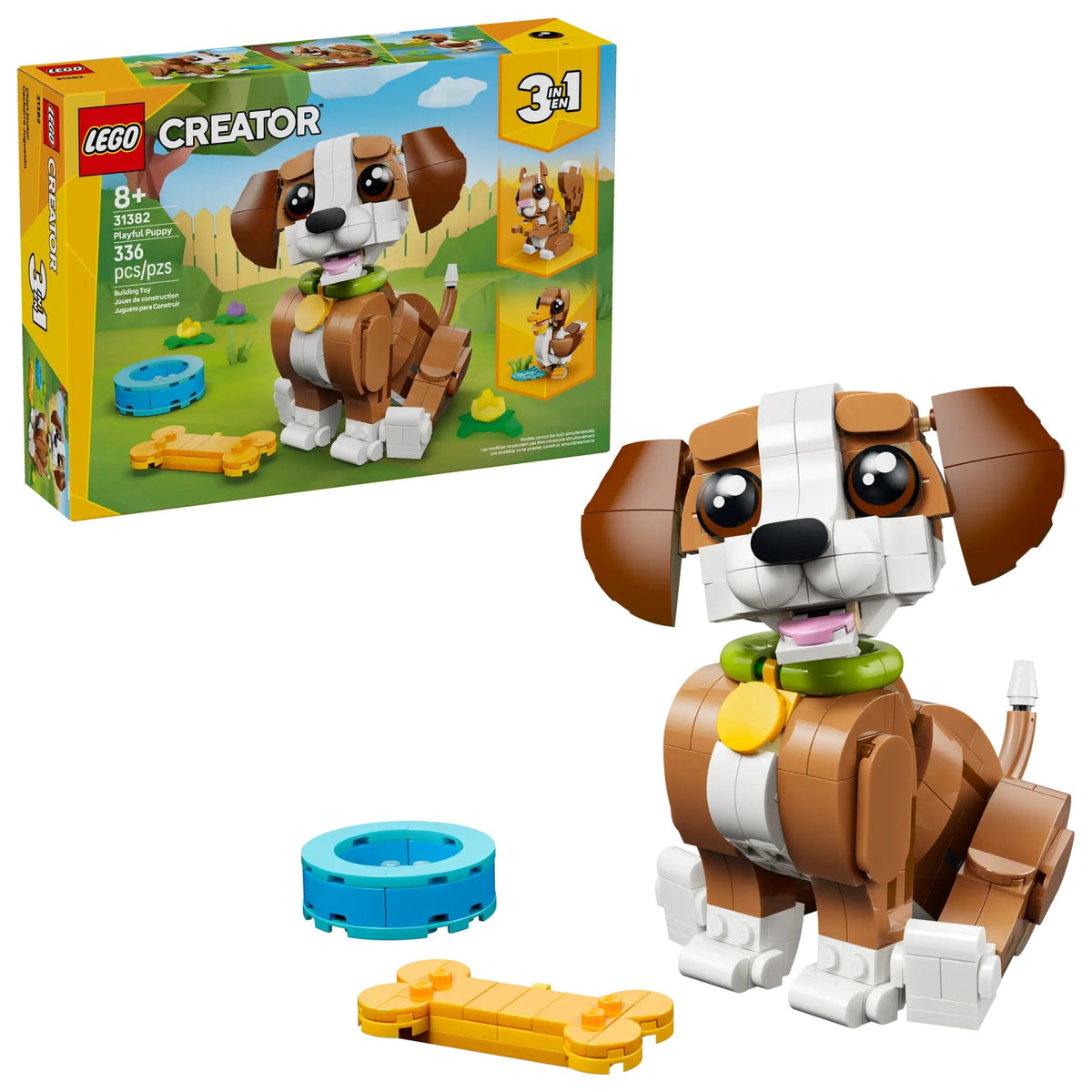 Lego Creator Cute Animals Playful Puppy Dog Building Set