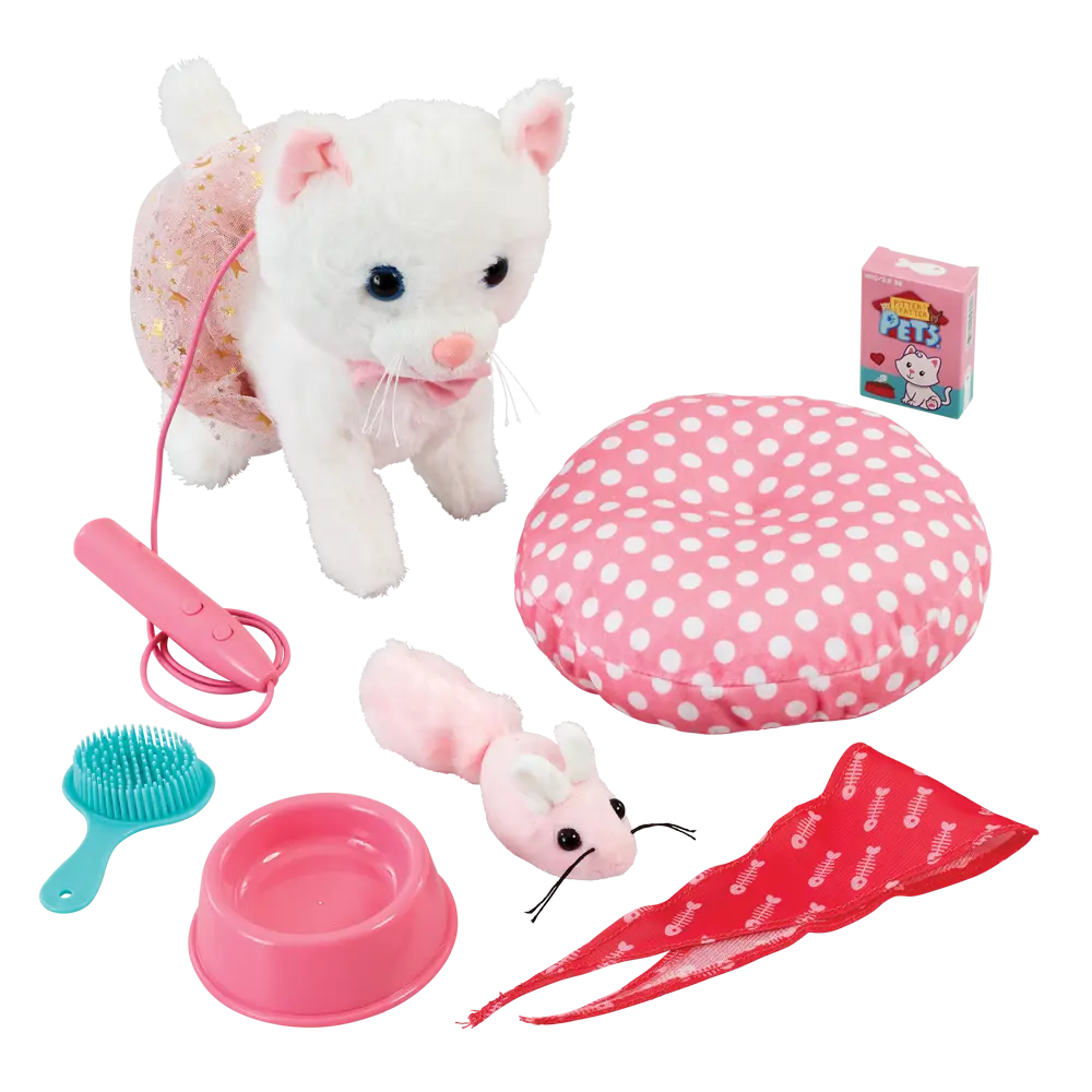 ADDO Pitter Patter Pet Walk Along Cat Deluxe