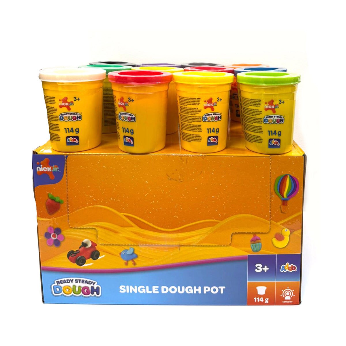 ADDO Nickelodeon Ready Steady Dough Single Pot - Sold per piece
