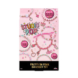 Studio Pop Pretty in وردي Bracelet Craft طقم for Kids