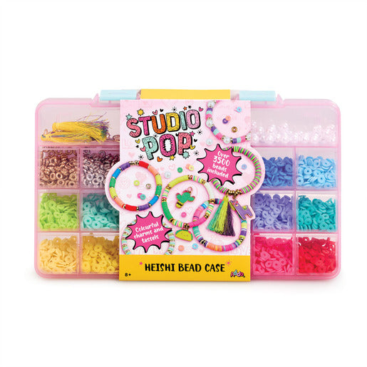 أشغال يدوية - Studio Pop Heishi Bead Case Craft طقم for Kids