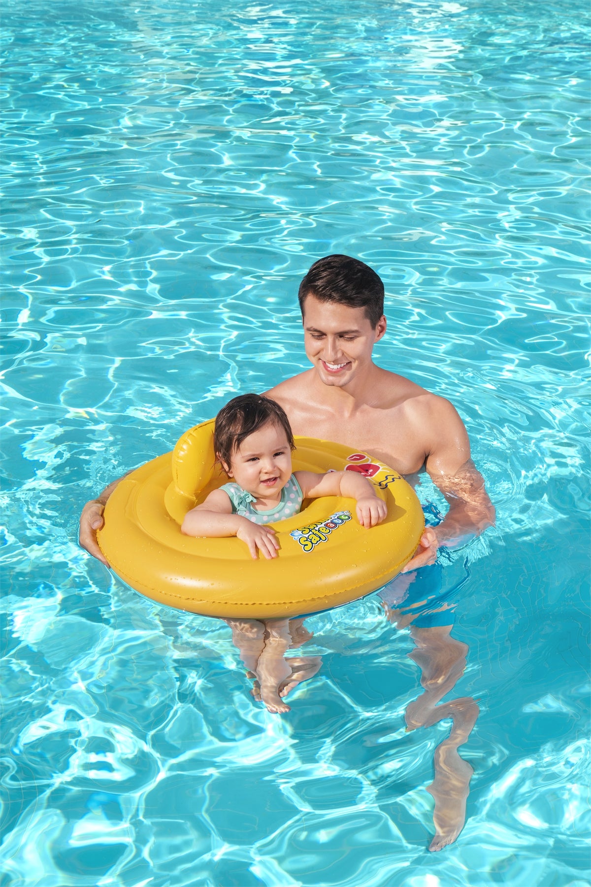 Bestway Swimsafe Baby Seat Triple عوامة ٦٩cm