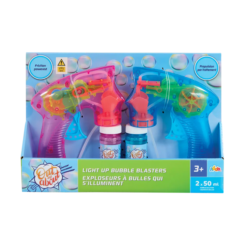 ADDO Out and About Light Up Bubble Blasters