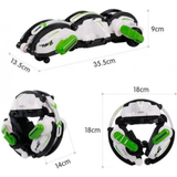 Crazon 2.4G RX Rolling Stunt Remote Control Car