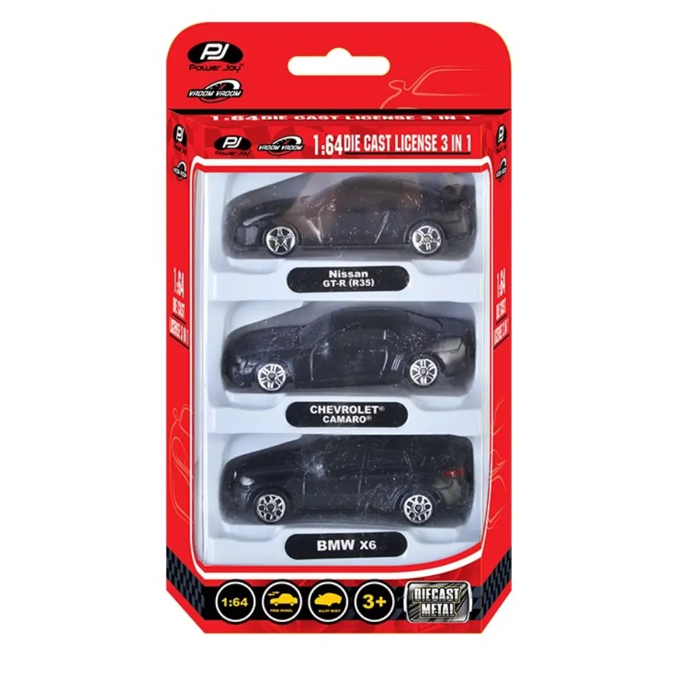 Power Joy Vroom Vroom Die Cast Unified Licensed Assorted Colours