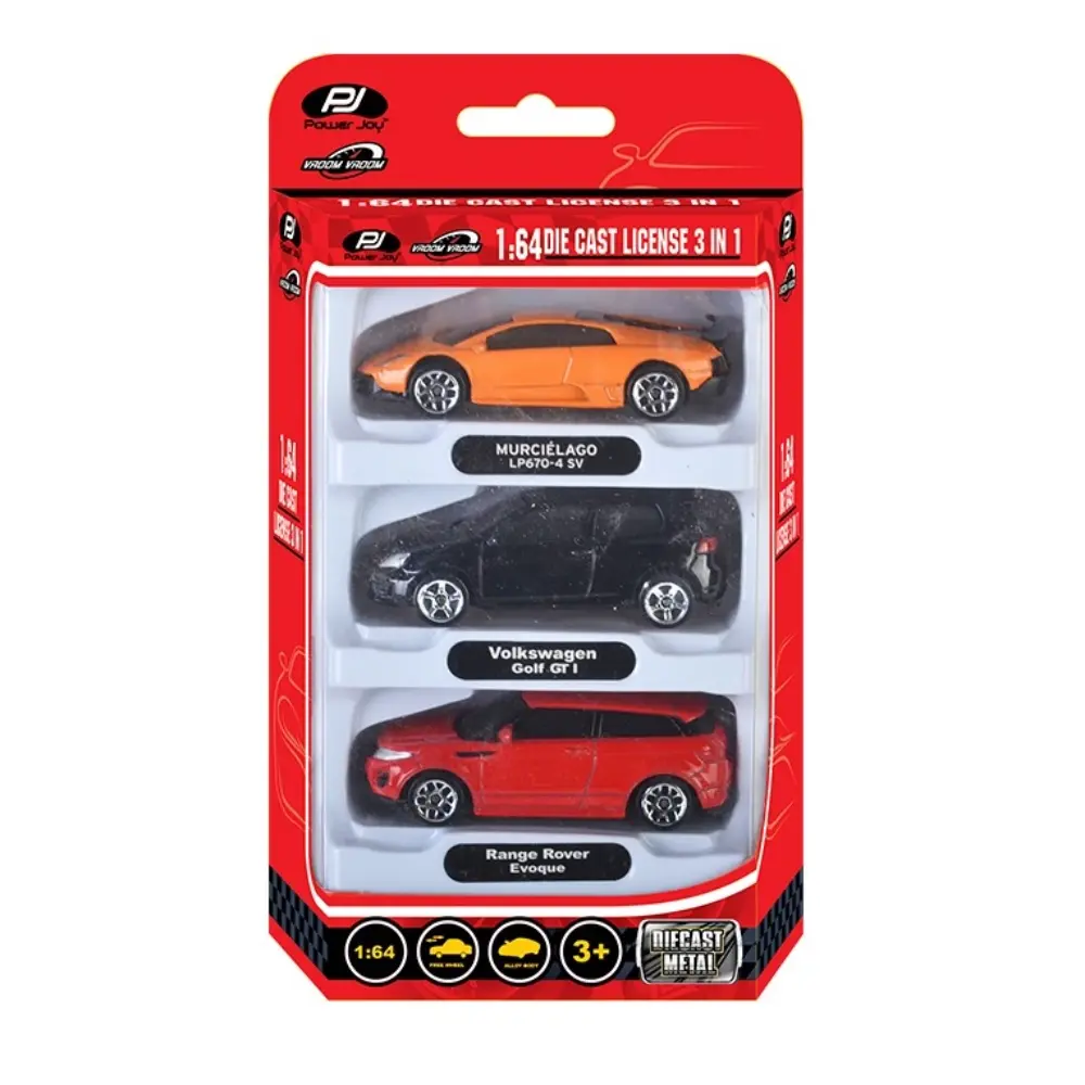 Power Joy Vroom Vroom Die Cast Unified Licensed Assorted Colours