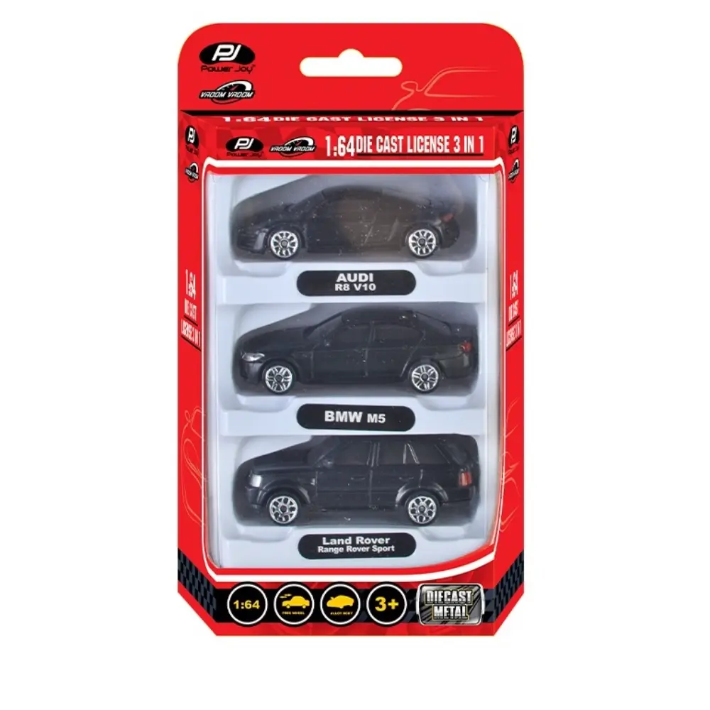 Power Joy Vroom Vroom Die Cast Unified Licensed Assorted Colours