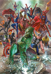 Clementoni Puzzle HQC Marvel+Poster 500-pieces