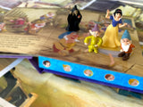 Disney Snow أبيض My Busy Books Storybook مع Figurines