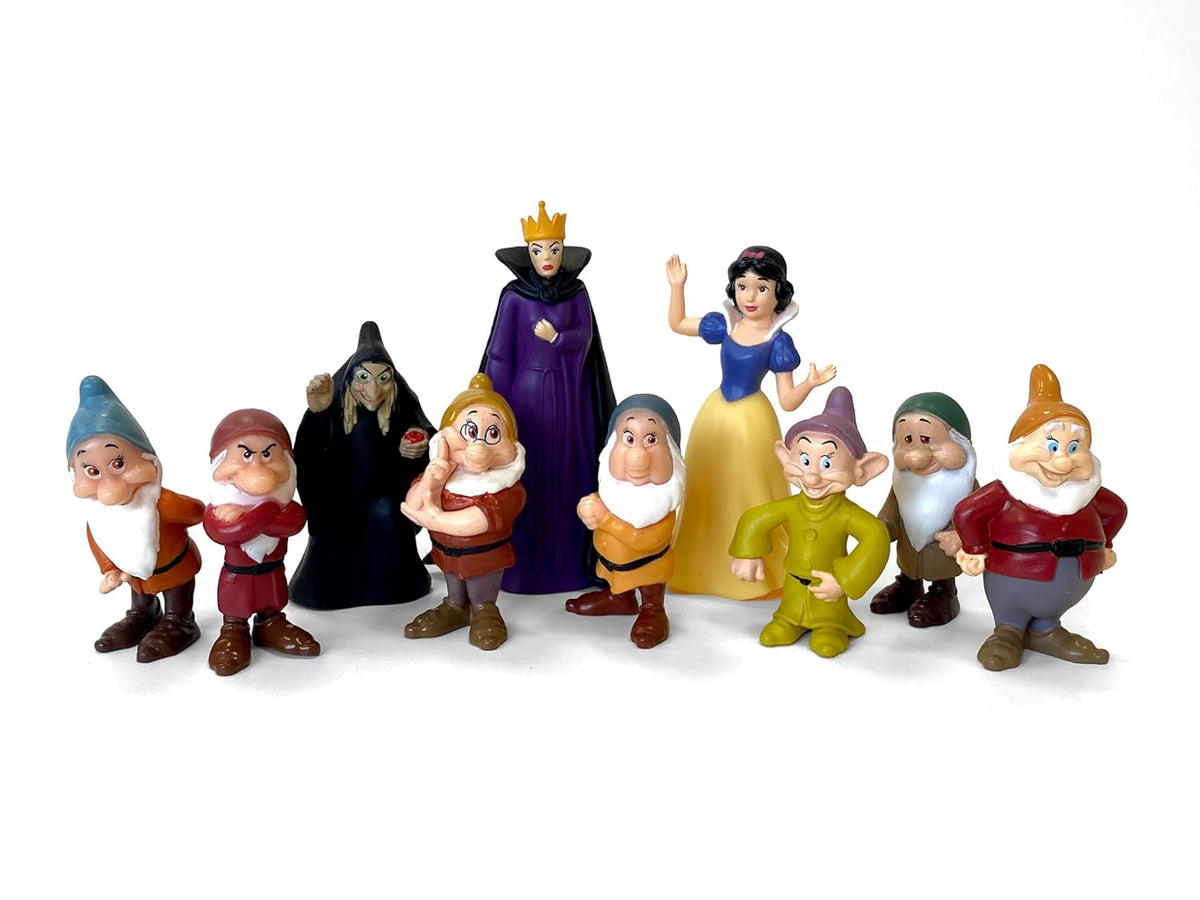 Disney Snow أبيض My Busy Books Storybook مع Figurines