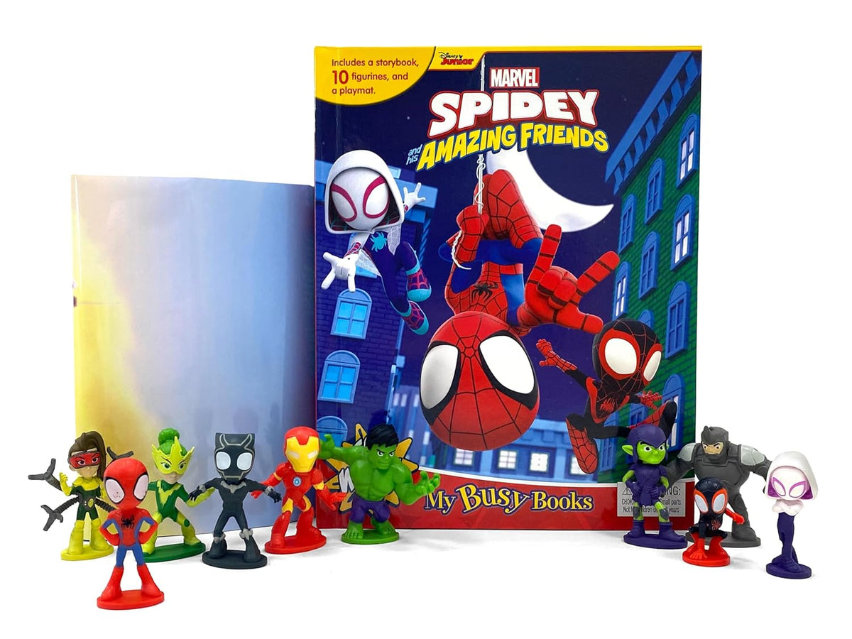 Spidey and His Amazing Friends My Busy Books
