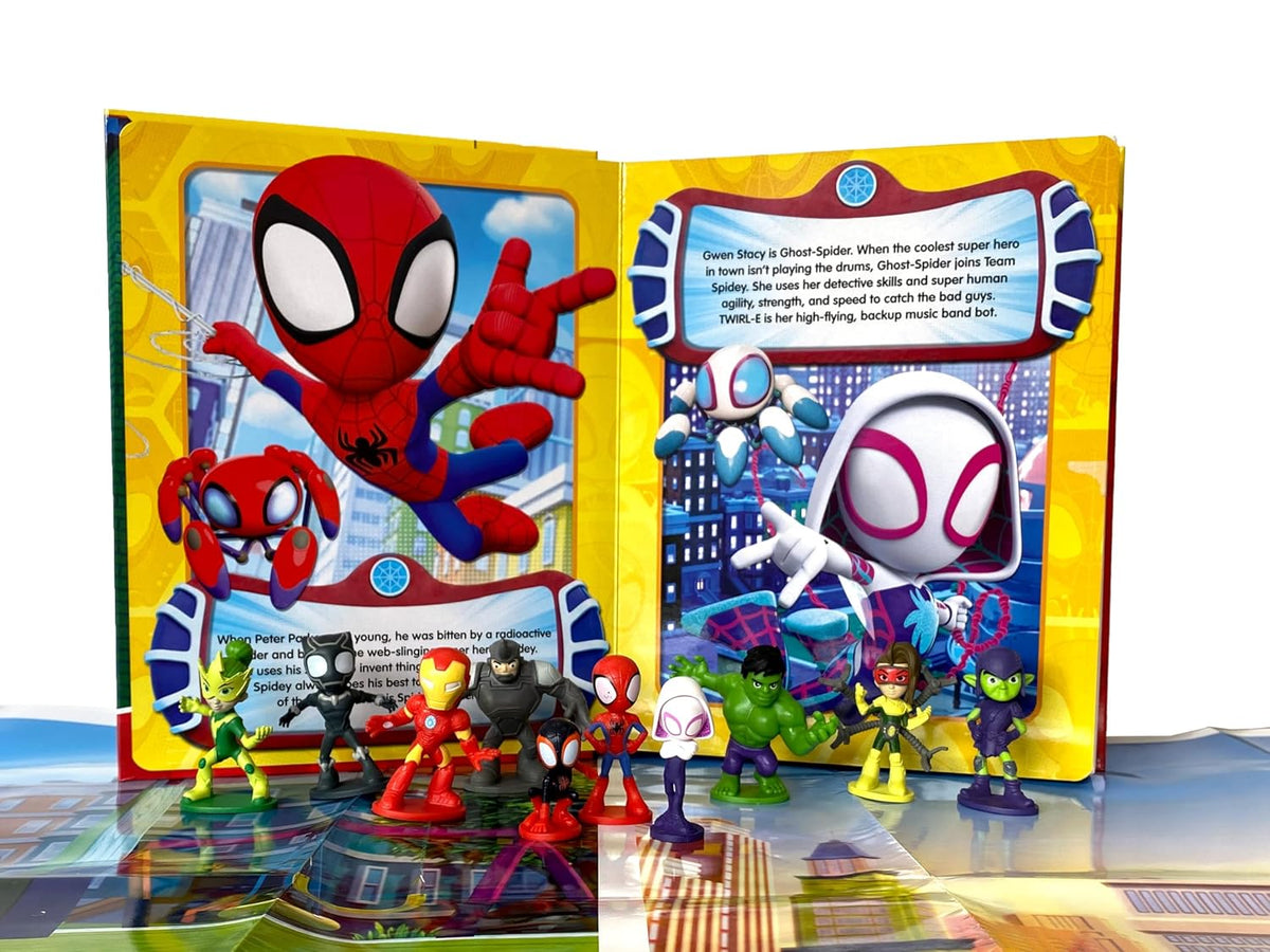 Spidey and His Amazing Friends My Busy Books