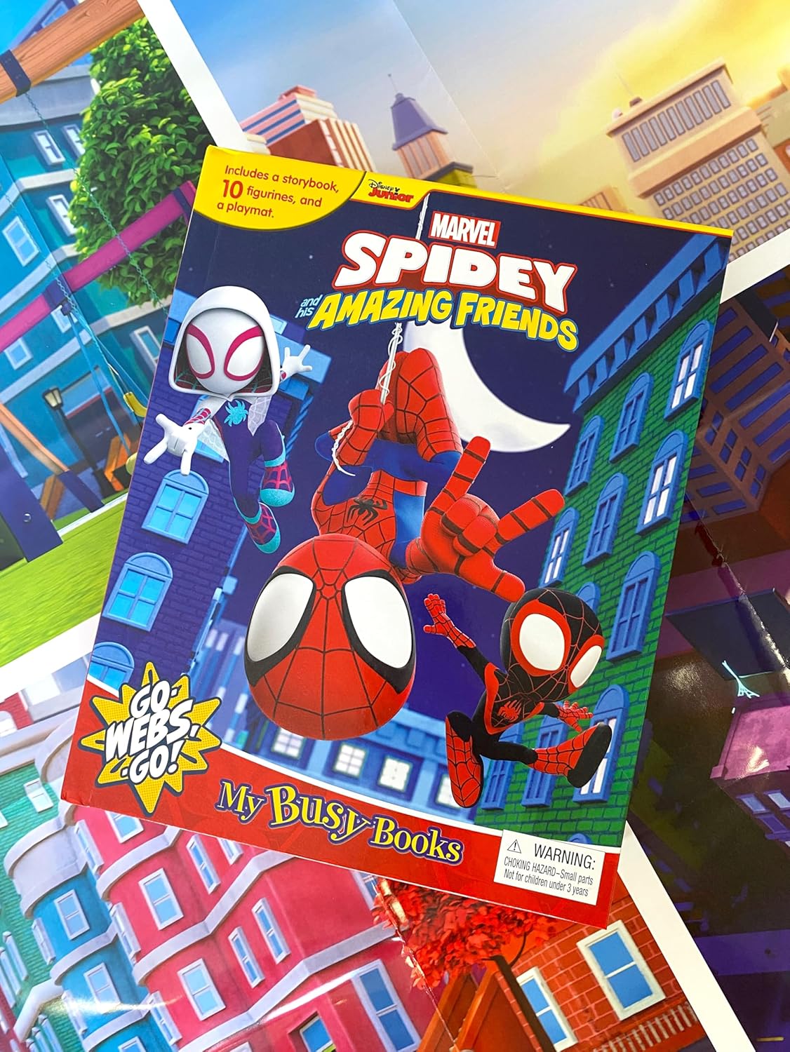 Spidey and His Amazing Friends My Busy Books