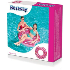 Bestway Swim Ring Donut 107cm Assorted Colors - Random Selection