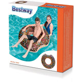 Bestway سباحة عوامة Donut ١٠٧cm متنوع Colors - Random Selection