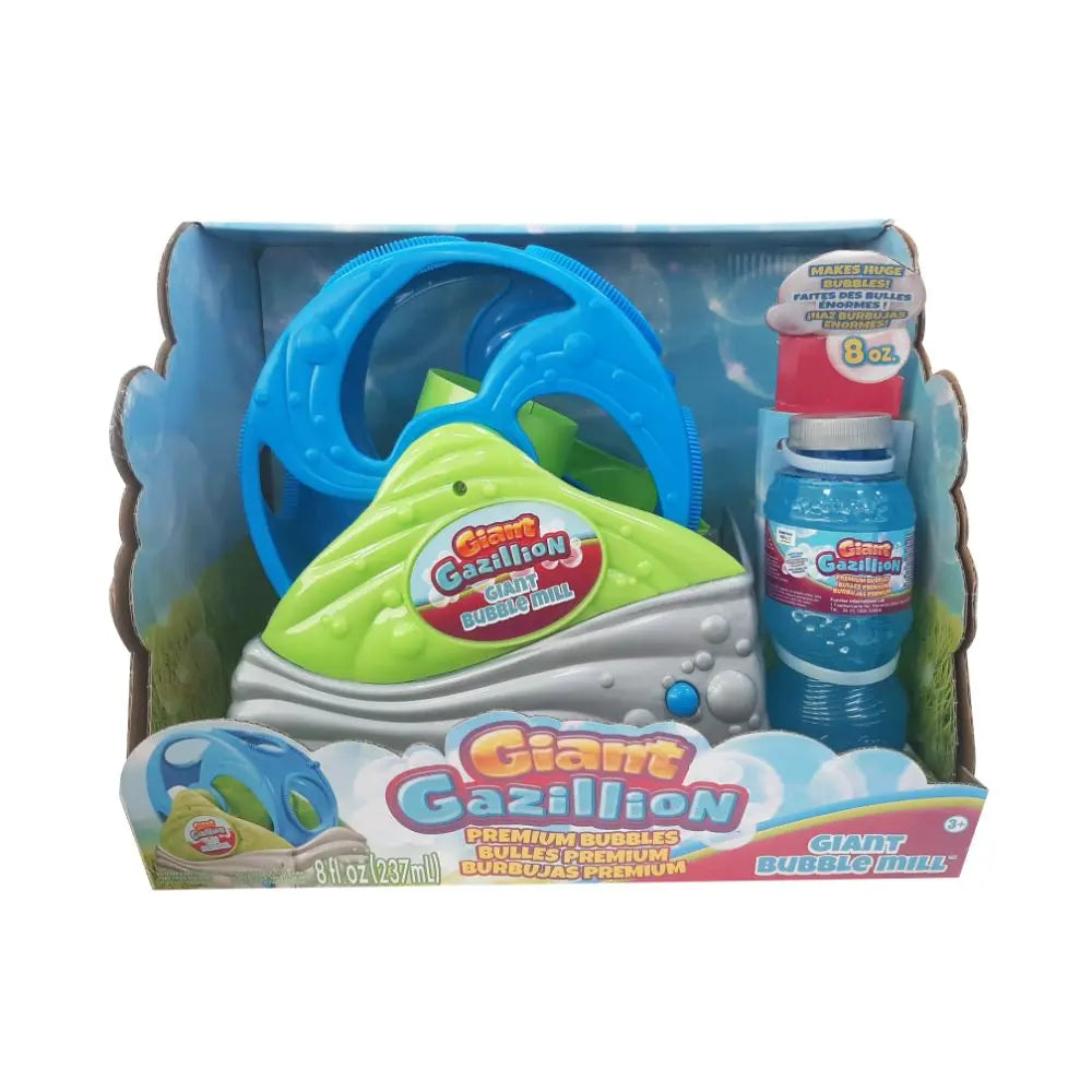 Gazillion Giant Bubble Mill Super-sized Double Fun