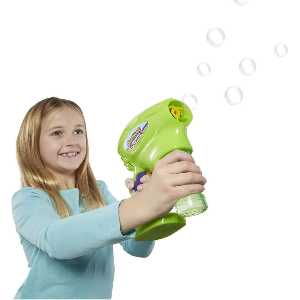Gazillion Bubbles Battle Blaster With 4oz Solution, Battery Operated