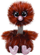 TY Beanie Boos Orson Ostrich 9-Inch Plush Toy - Brown Collectible Stuffed Animal for Kids