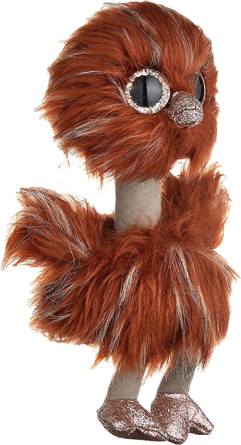 TY Beanie Boos Orson Ostrich 9-Inch Plush Toy - Brown Collectible Stuffed Animal for Kids